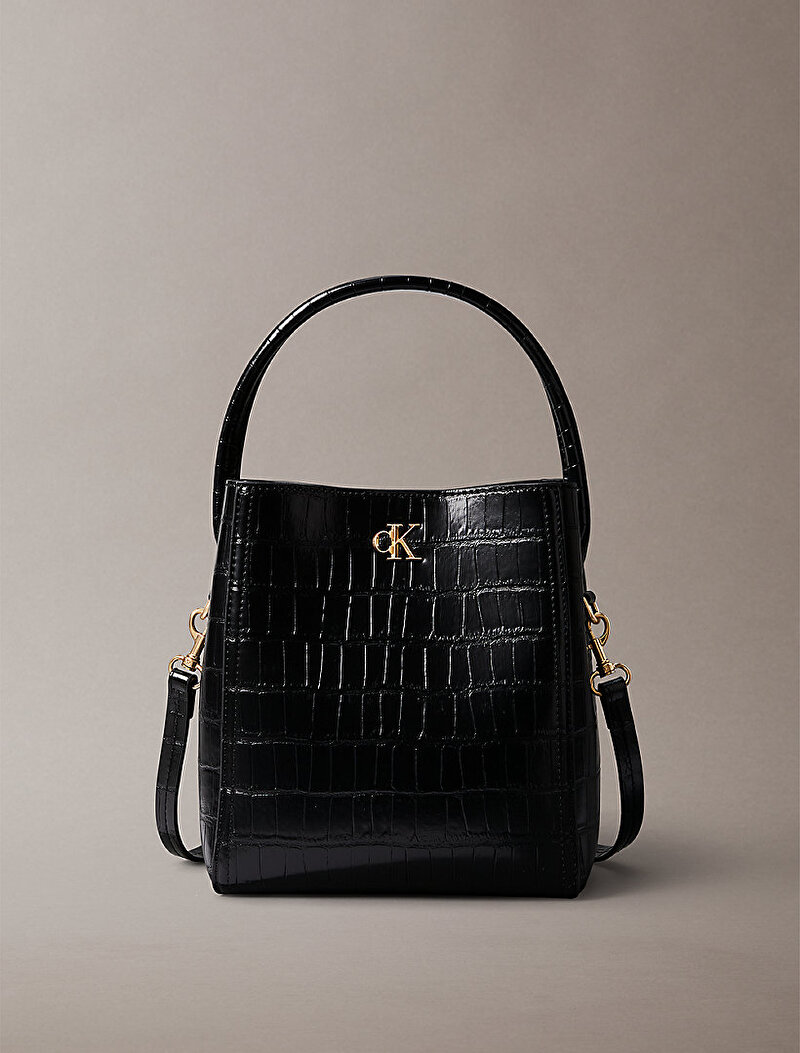 Kadın CK Croc Bucket Çapraz Çanta