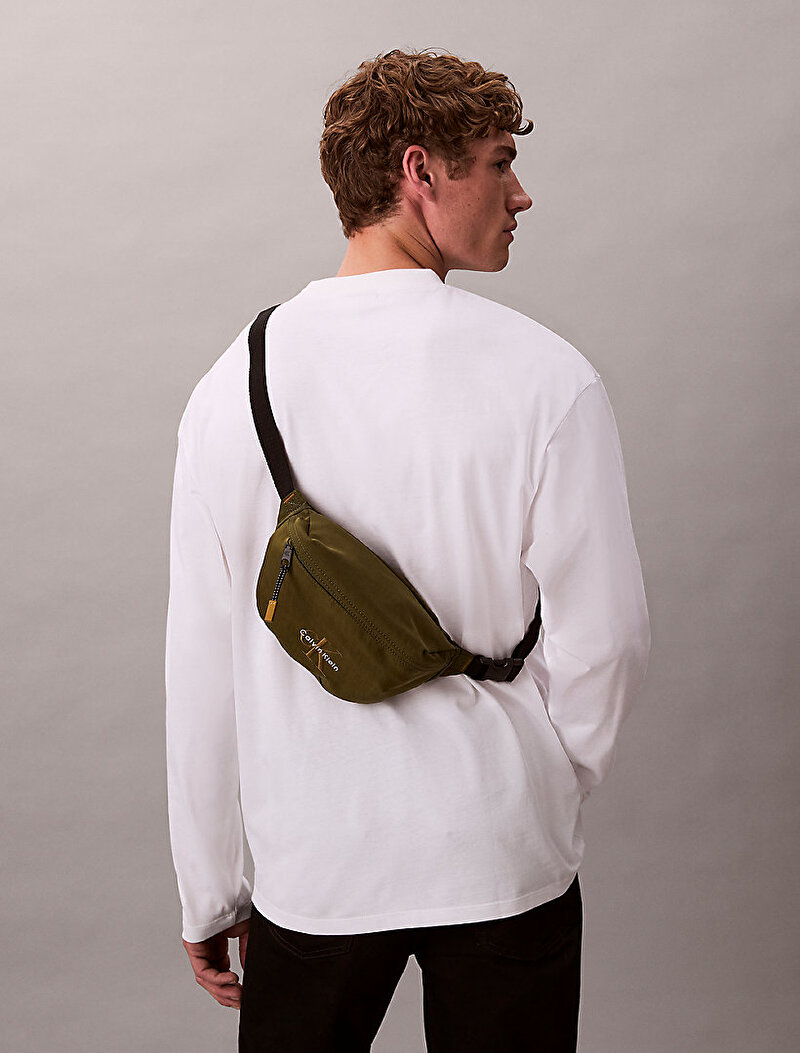 Calvin Klein Yeşil Renkli Erkek Bold Bel Çantası