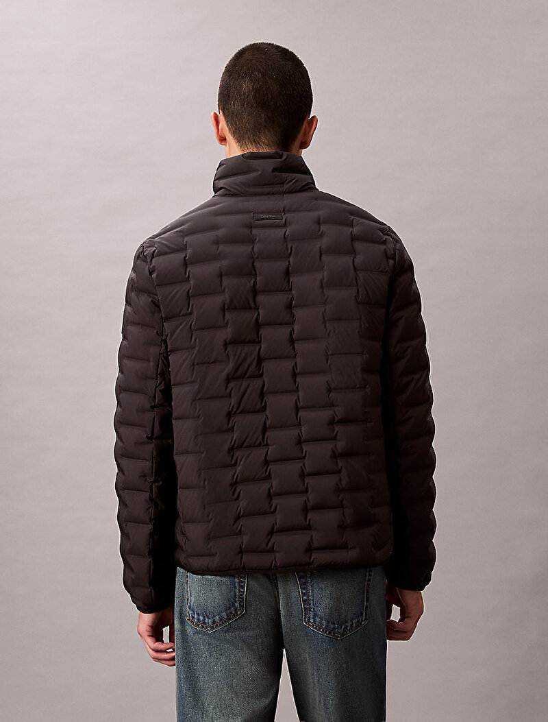 Calvin Klein Siyah Renkli Erkek Pre-quilted Mont