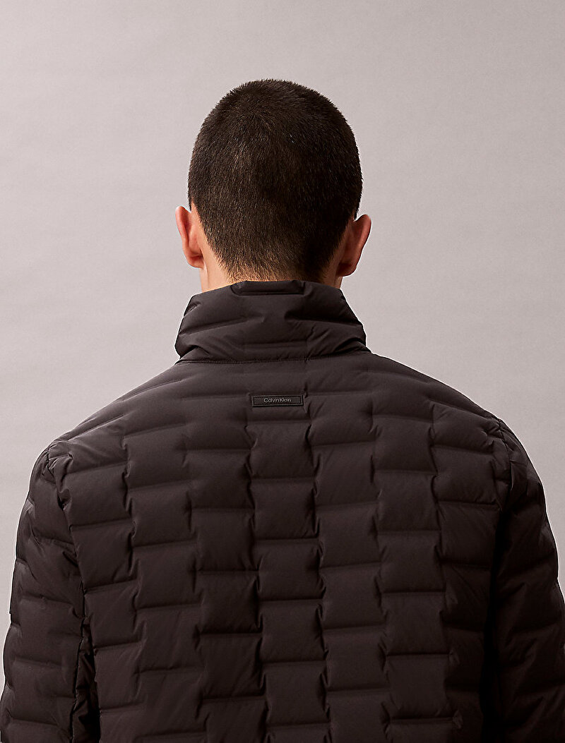 Calvin Klein Siyah Renkli Erkek Pre-quilted Mont