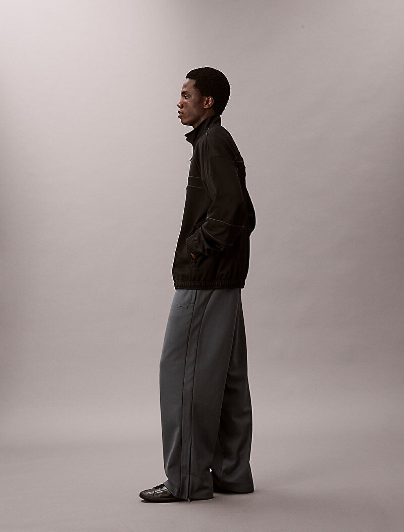 Calvin Klein Siyah Renkli Erkek Full Zip Sweatshirt