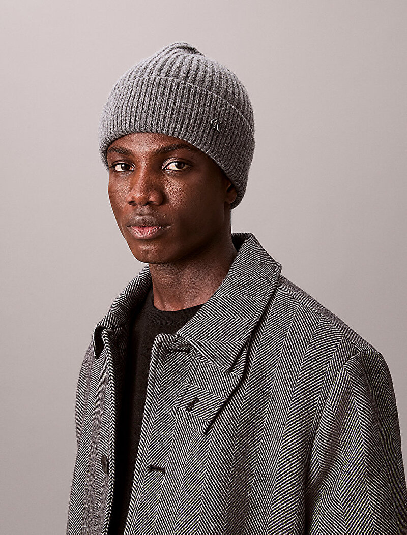 Calvin Klein Gri Renkli Erkek CK Metal Wool Bere