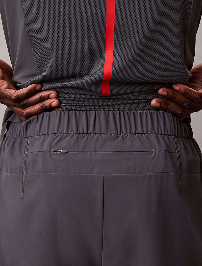 Calvin Klein Gri Renkli Erkek Woven Şort