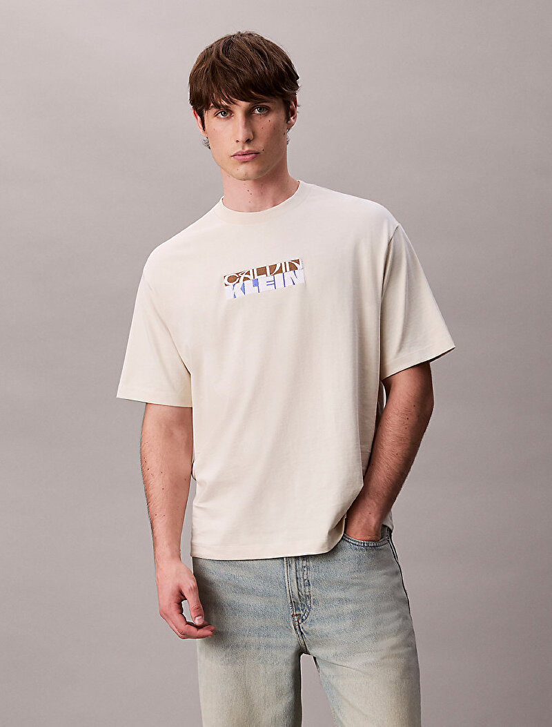 Erkek 16s Calvin Line T-shirt