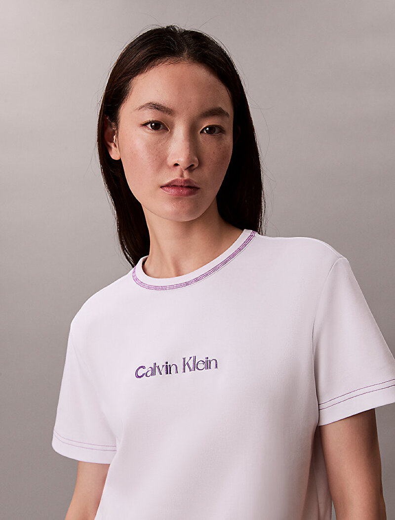 Kadın Fitted Interlock T-shirt