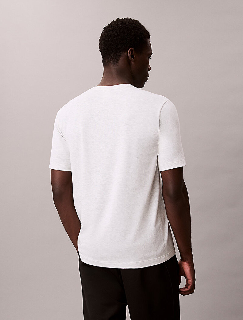 Calvin Klein Gri Renkli Erkek Lifestyle T-shirt