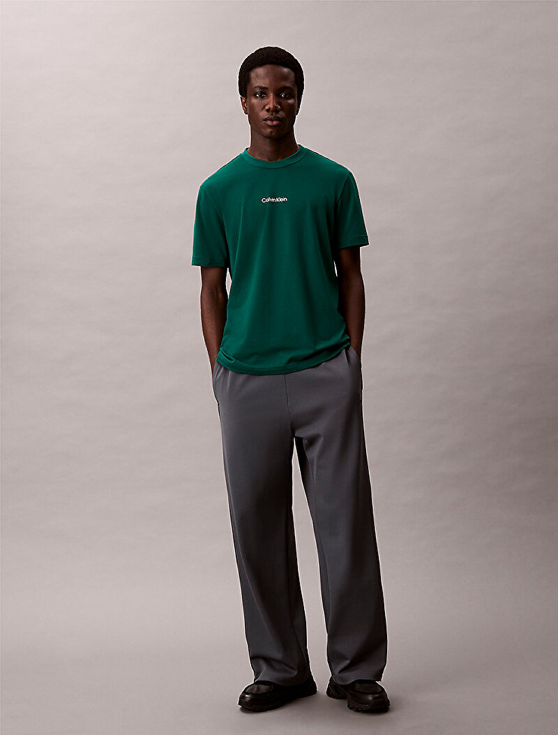 Calvin Klein Yeşil Renkli Erkek Lifestyle T-shirt