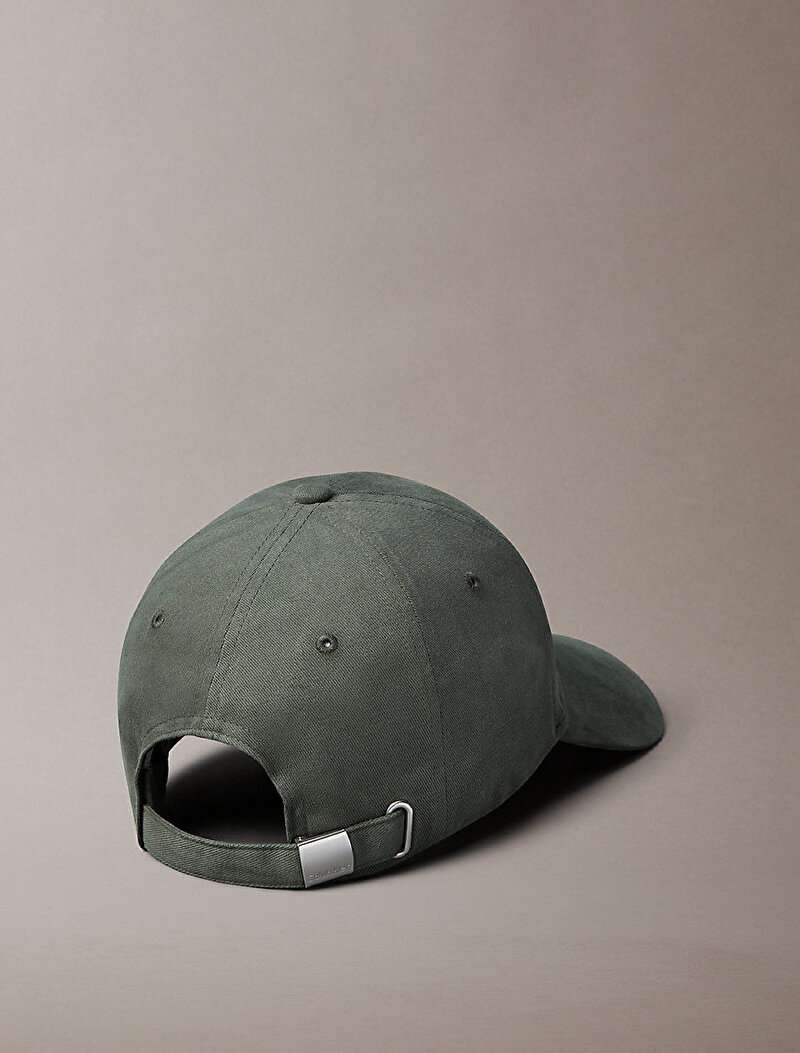 Calvin Klein Yeşil Renkli Erkek Large Layered Monologo Şapka