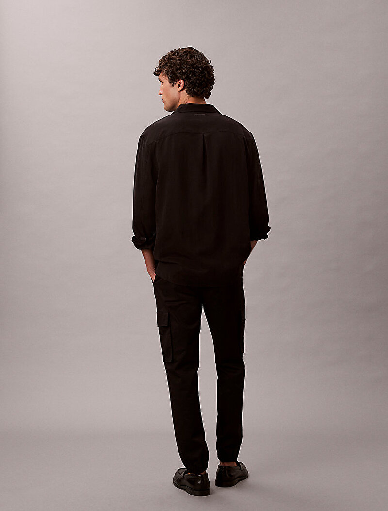 Calvin Klein Siyah Renkli Erkek Skinny Comfort Cotton Pantolon