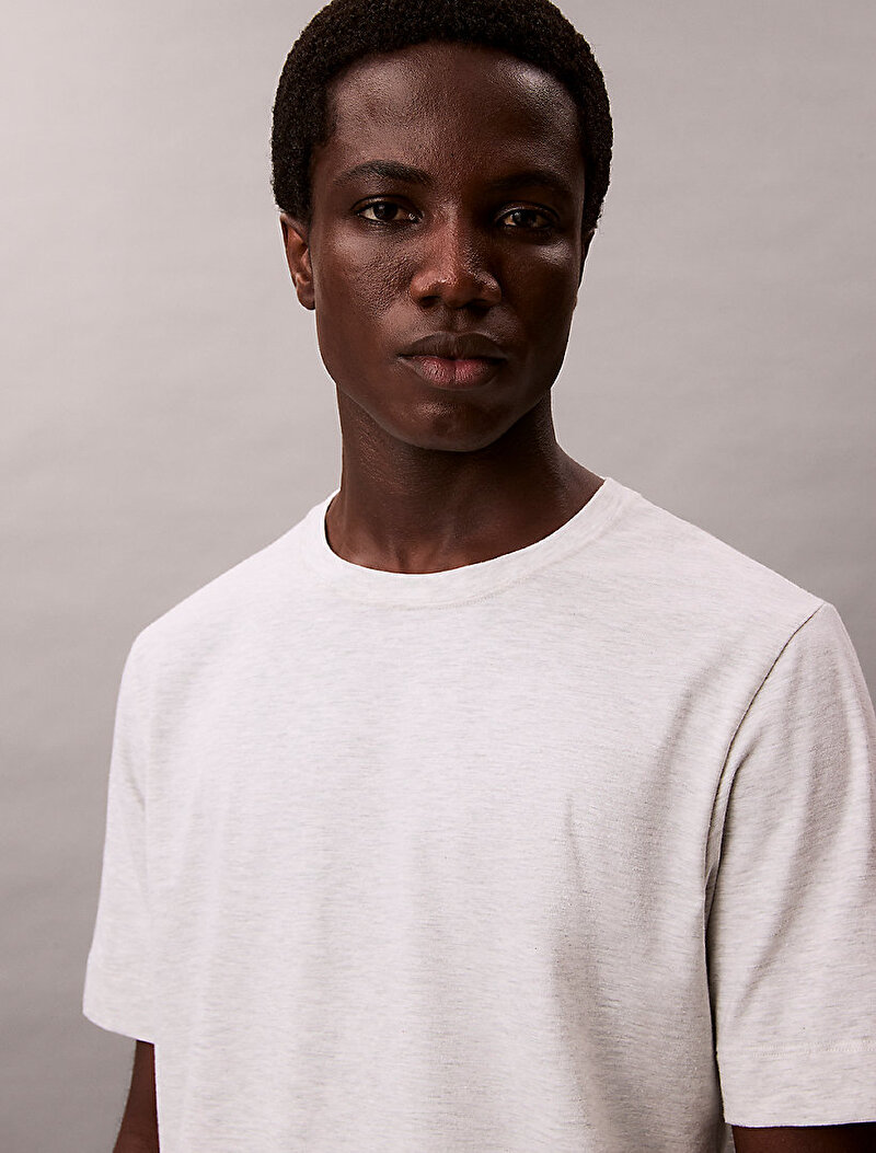 Calvin Klein Gri Renkli Erkek T-shirt