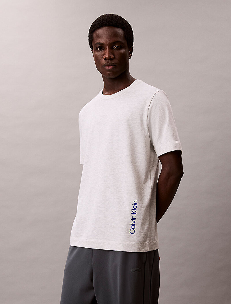 Calvin Klein Gri Renkli Erkek T-shirt
