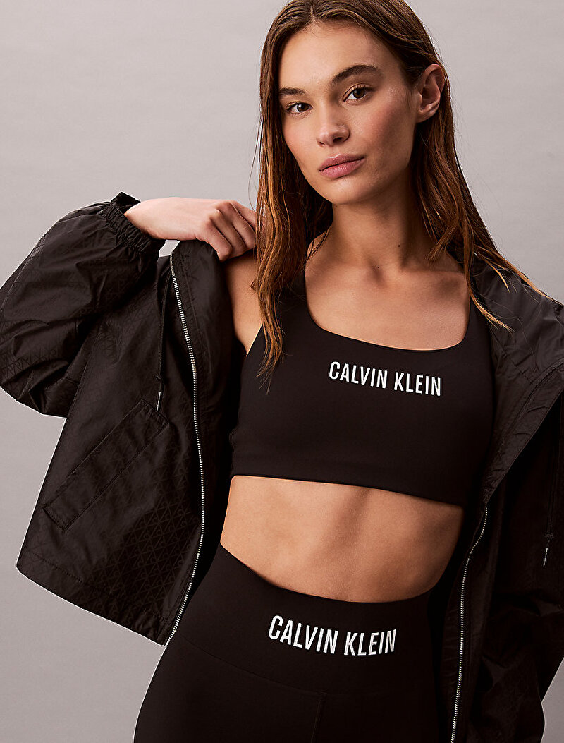 Calvin Klein Siyah Renkli Kadın Intense Power High Bralet