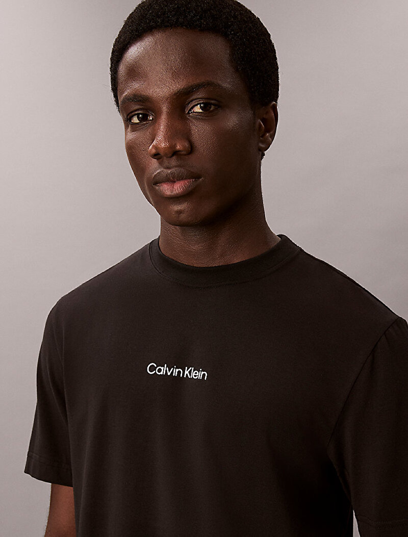 Calvin Klein Siyah Renkli Erkek Lifestyle T-shirt