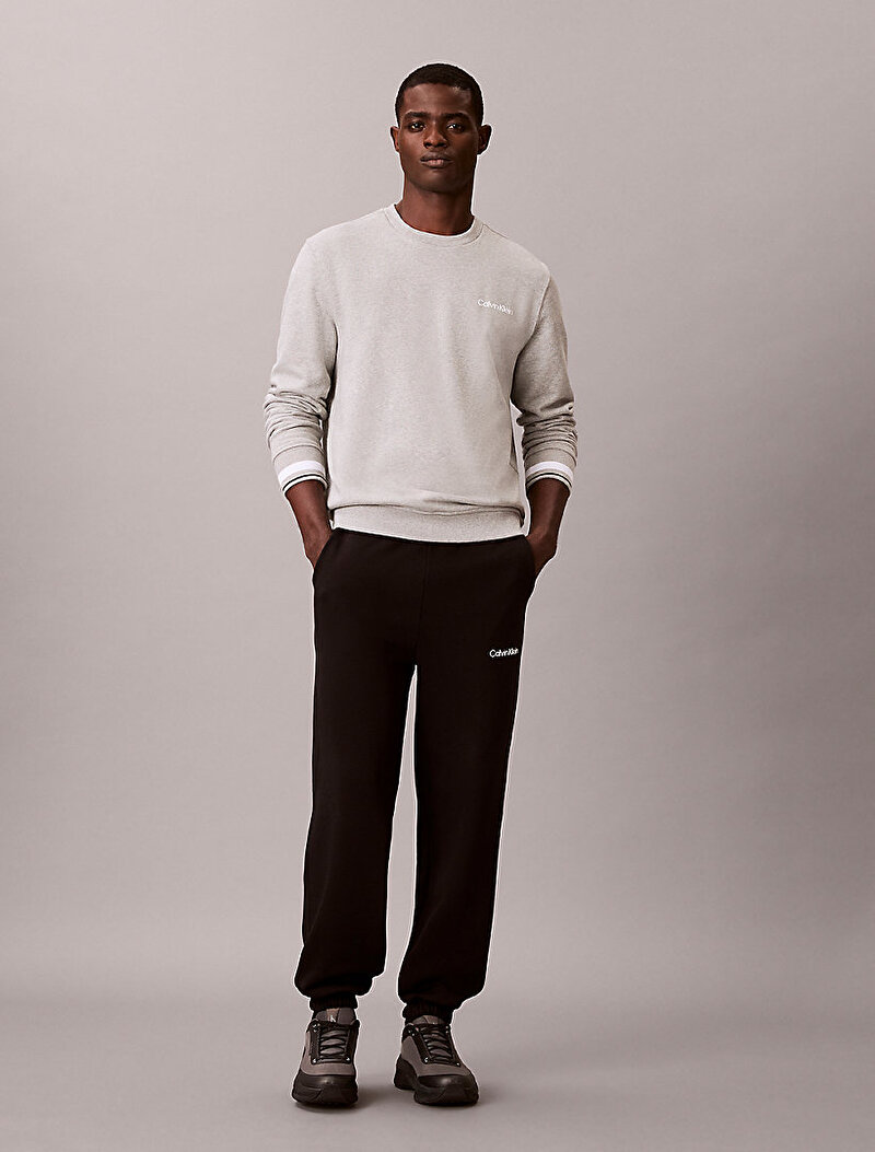 Calvin Klein Gri Renkli Erkek Sweat Top Pullover Sweatshirt