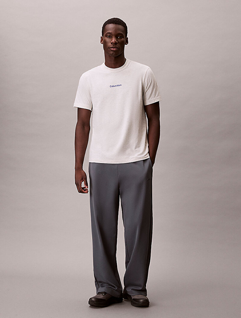 Calvin Klein Gri Renkli Erkek Lifestyle T-shirt