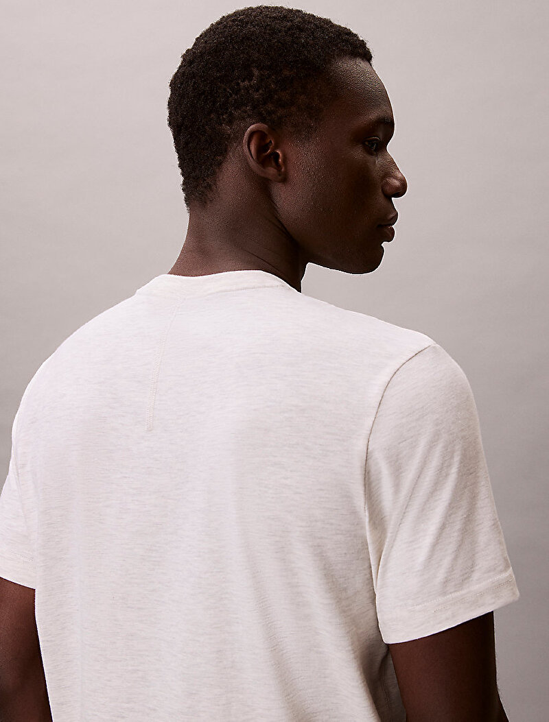 Calvin Klein Gri Renkli Erkek Lifestyle T-shirt