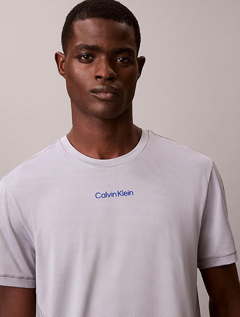 Calvin Klein Gri Renkli Erkek T-shirt