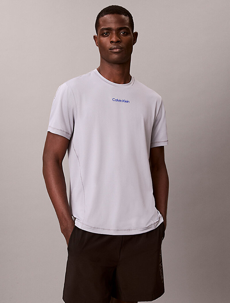 Calvin Klein Gri Renkli Erkek T-shirt