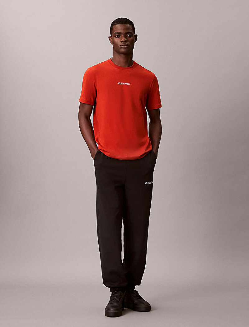 Calvin Klein Turuncu Renkli Erkek Lifestyle T-shirt