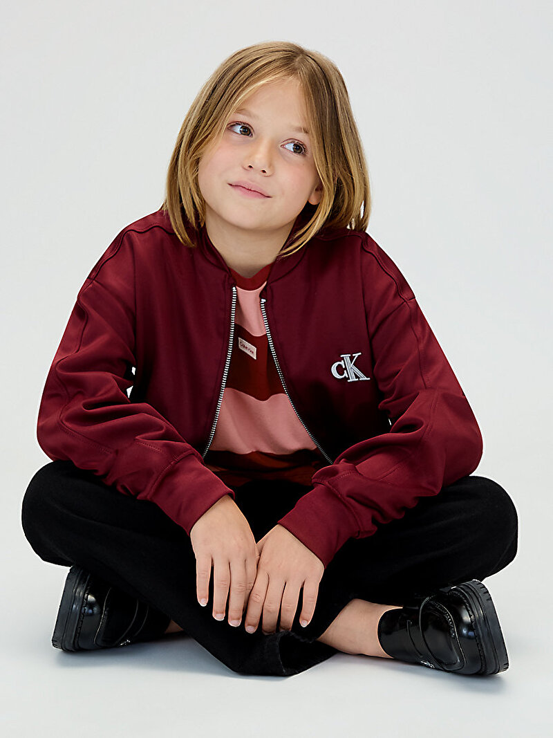 Calvin Klein Çok renkli Renkli Kız Çocuk Stripe T-shirt