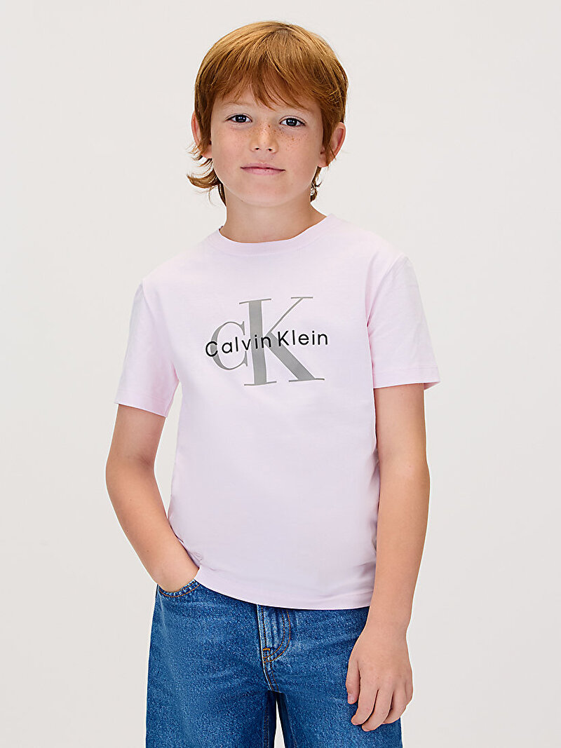 Çocuk Unisex CK Monogram T-shirt