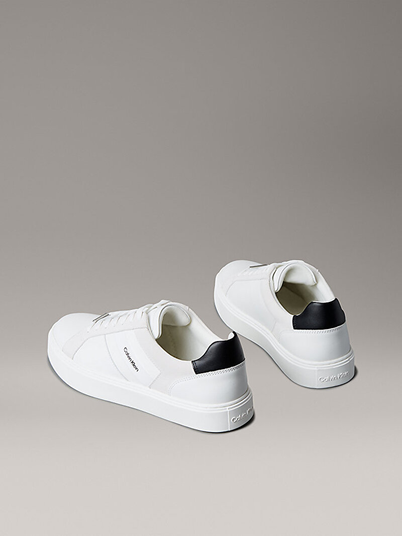 Calvin Klein Beyaz Renkli Erkek Classic Cupsole Lace Sneaker