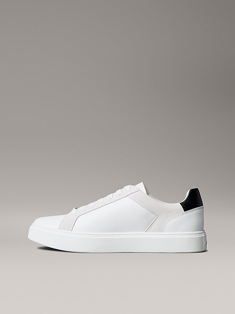 Calvin Klein Beyaz Renkli Erkek Classic Cupsole Lace Sneaker