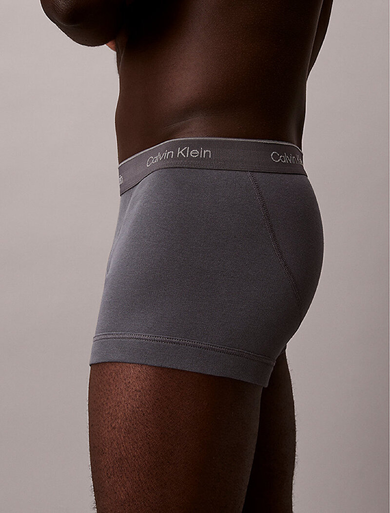 Calvin Klein Çok renkli Renkli Erkek 3'lü Paket Trunk Boxer Seti