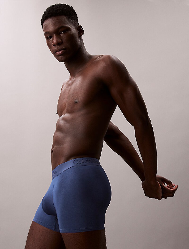 Calvin Klein Lacivert Renkli Erkek Trunk Boxer