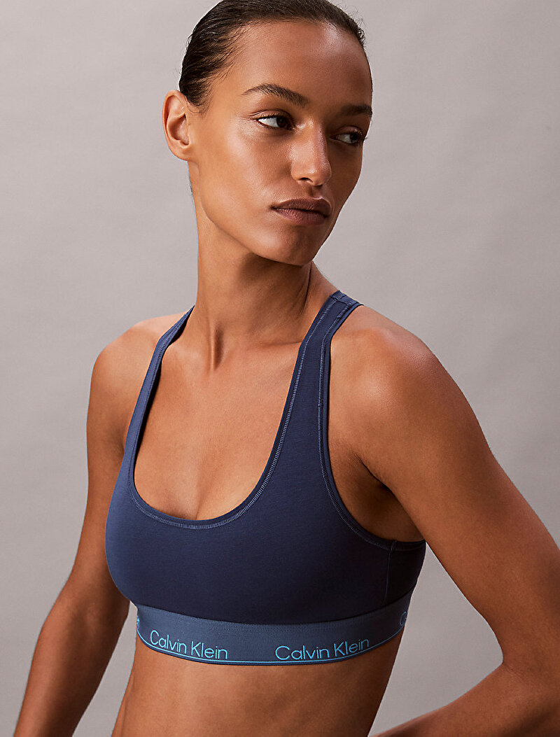 Calvin Klein Lacivert Renkli Kadın Unlined Bralet