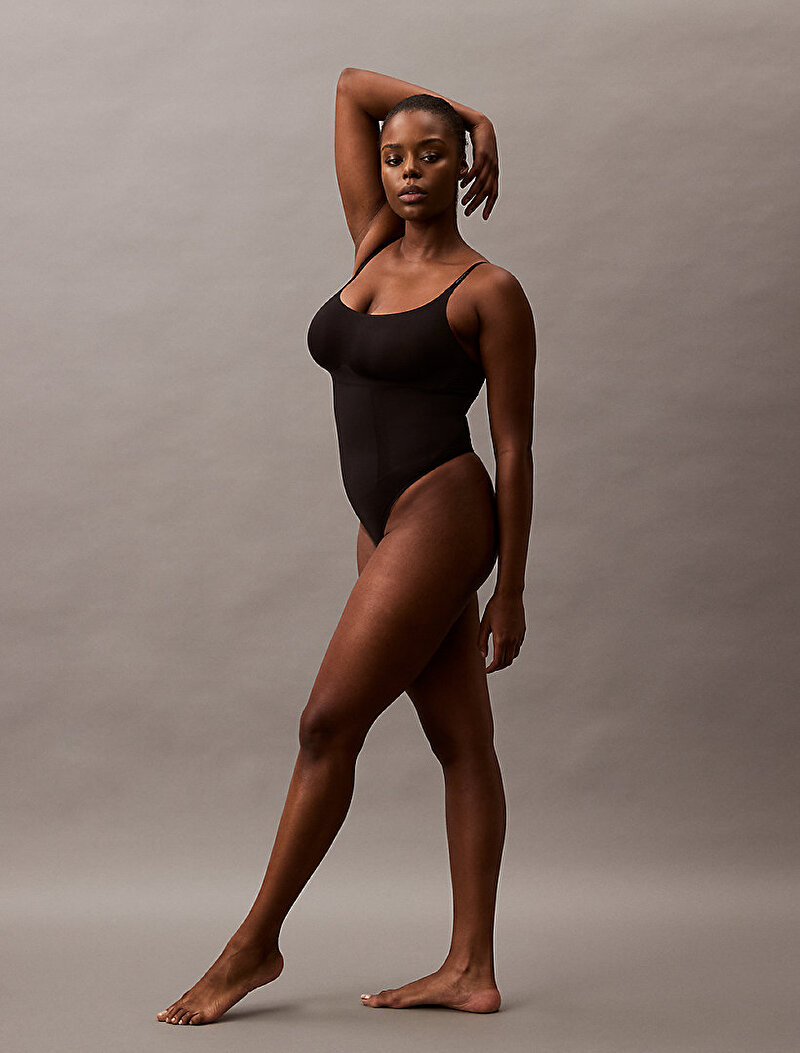 Calvin Klein Siyah Renkli Kadın Body