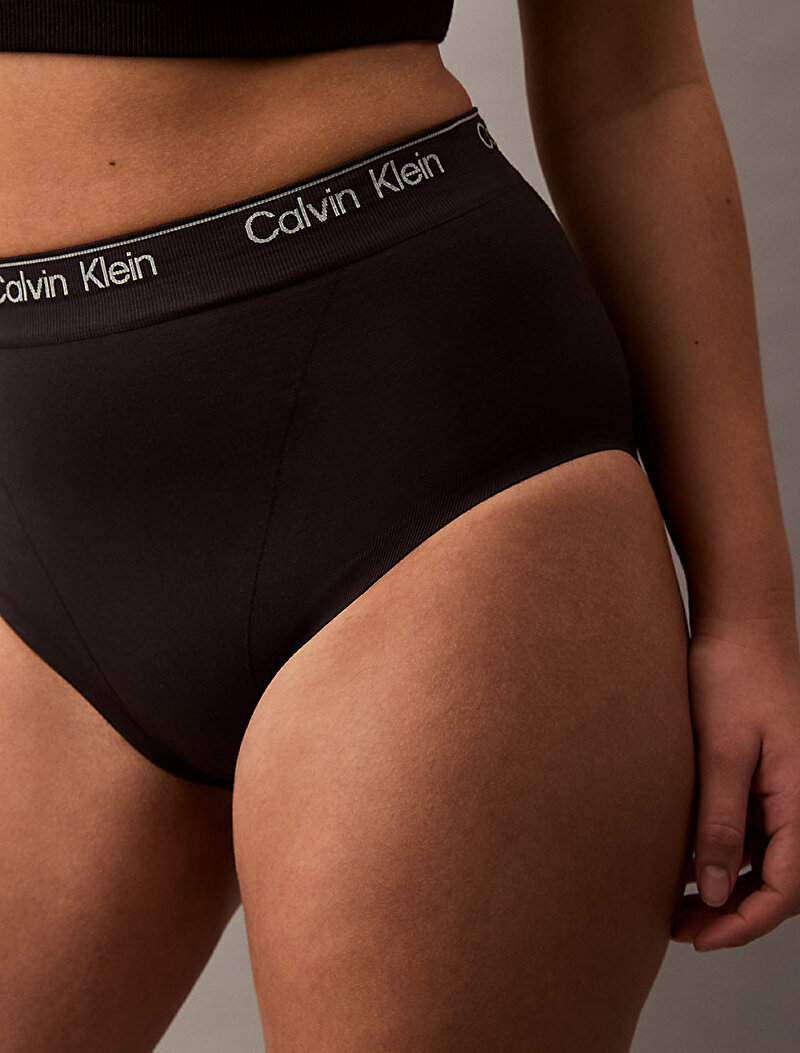 Calvin Klein Siyah Renkli Kadın Brief Külot