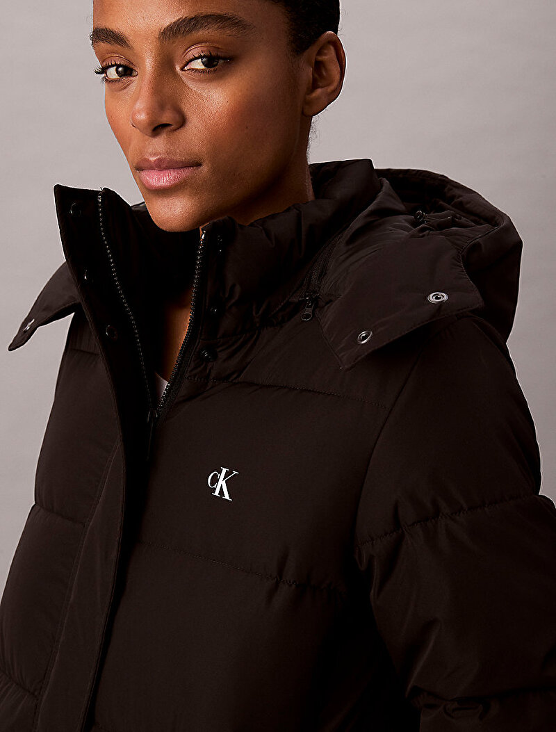 Calvin Klein Siyah Renkli Kadın Monologo Non-down Mont