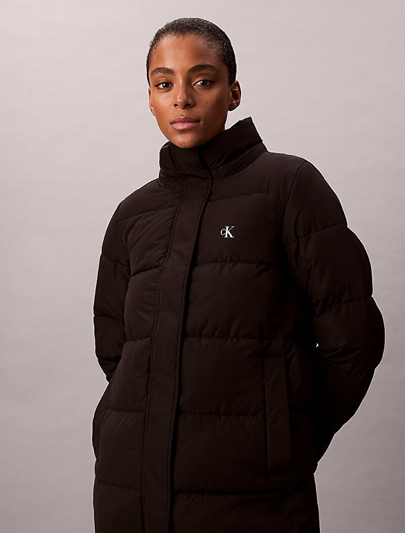 Calvin Klein Siyah Renkli Kadın Monologo Non-down Mont