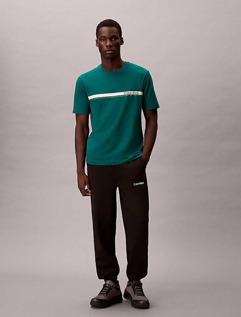 Calvin Klein Yeşil Renkli Erkek Lifestyle T-shirt