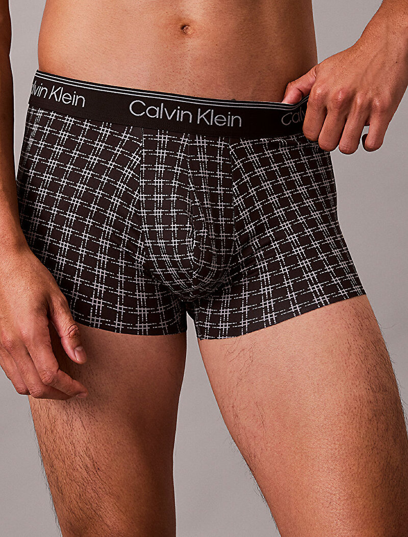 Calvin Klein Siyah Renkli Erkek Low Rise Trunk Boxer