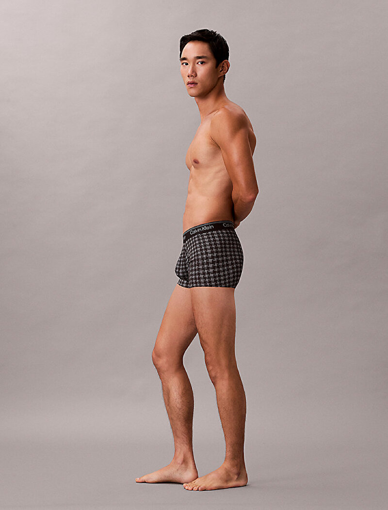 Calvin Klein Siyah Renkli Erkek Low Rise Trunk Boxer