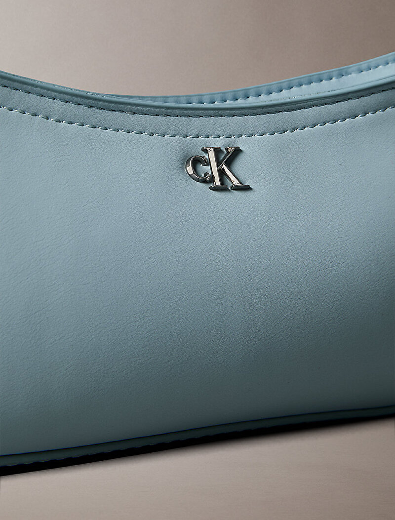 Calvin Klein Mavi Renkli Kadın CK Small Omuz Çantası