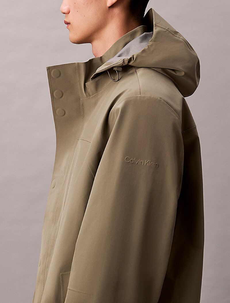 Calvin Klein Yeşil Renkli Erkek 3 in 1 Tech Hooded Mont