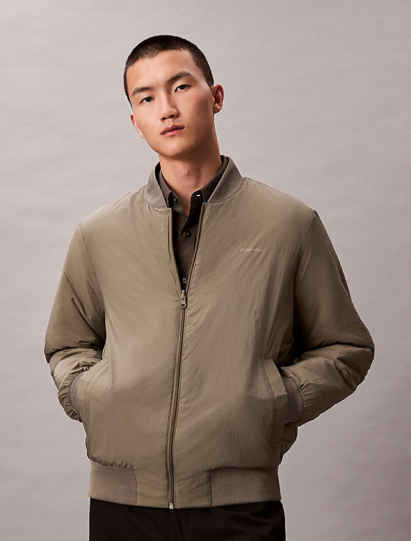 Calvin Klein Yeşil Renkli Erkek 3 in 1 Tech Hooded Mont