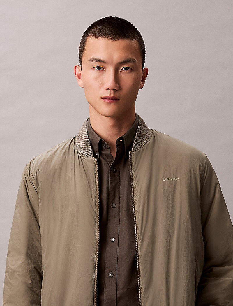 Calvin Klein Yeşil Renkli Erkek 3 in 1 Tech Hooded Mont