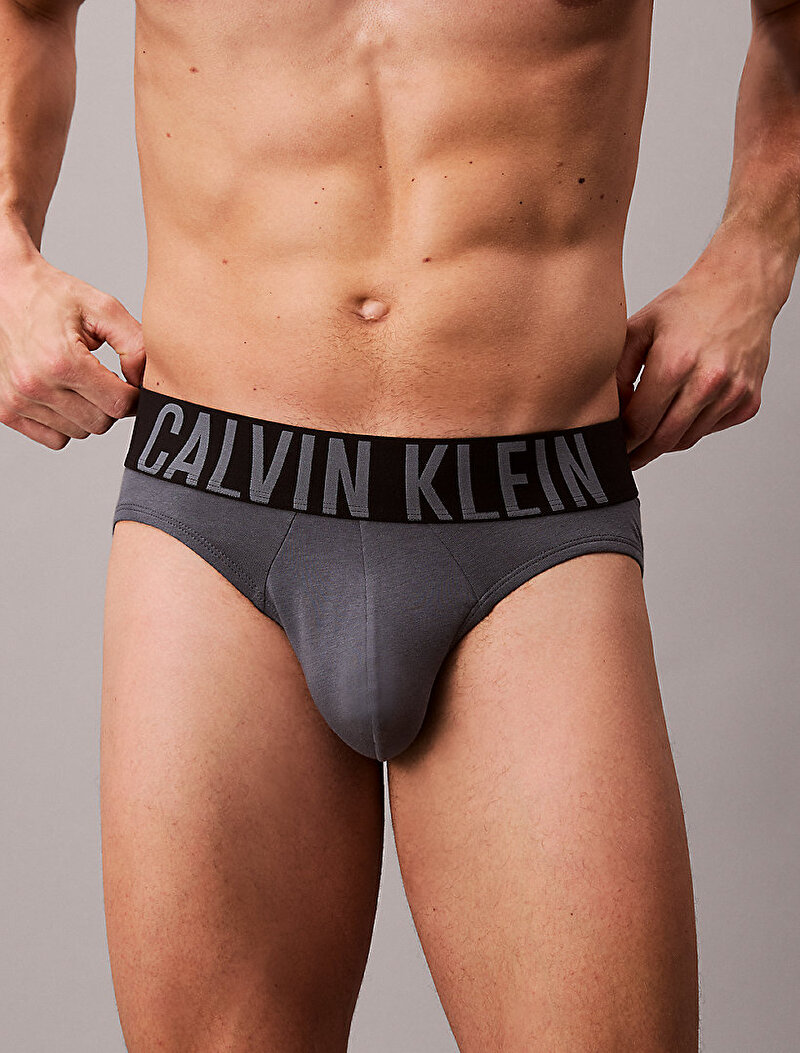 Calvin Klein Çok renkli Renkli Erkek 3'lü Paket Hip Brief Slip