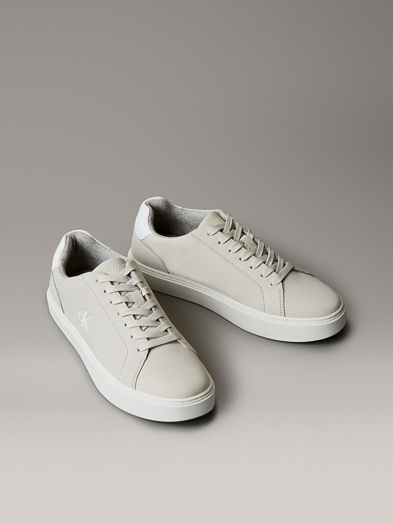 Calvin Klein Bej Renkli Erkek Classic Cupsole Sneaker