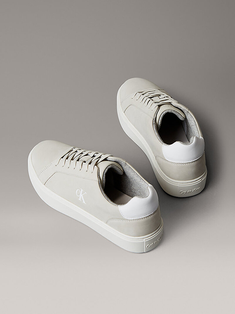 Calvin Klein Bej Renkli Erkek Classic Cupsole Sneaker