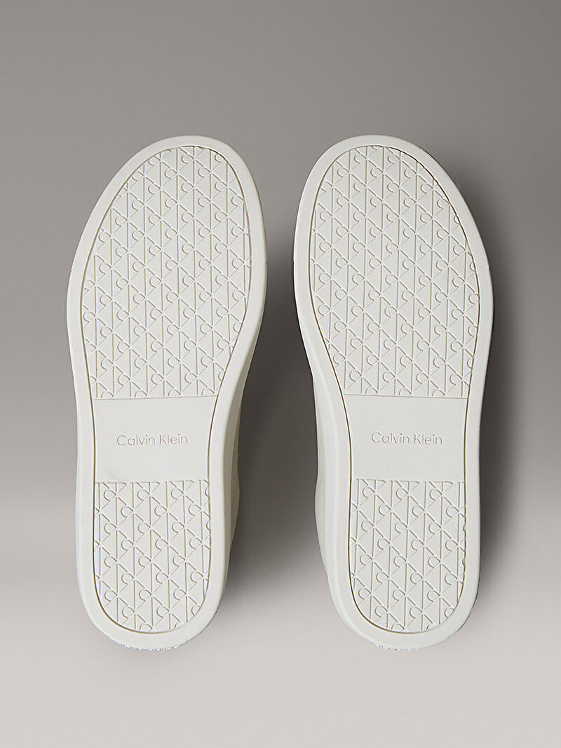 Calvin Klein Bej Renkli Erkek Classic Cupsole Sneaker