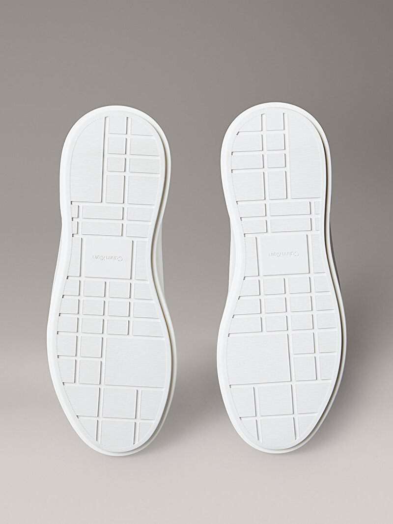 Calvin Klein Beyaz Renkli Kadın Chunky Cupsole Laceup Sneaker