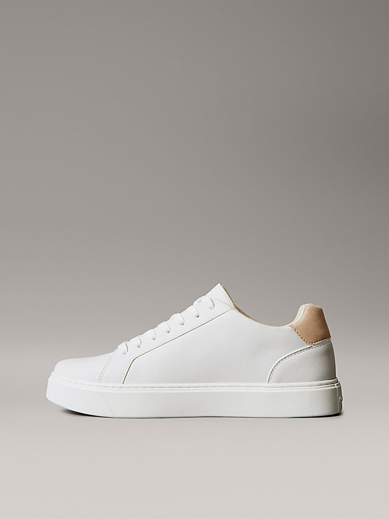 Calvin Klein Beyaz Renkli Erkek Classic Cupsole Sneaker