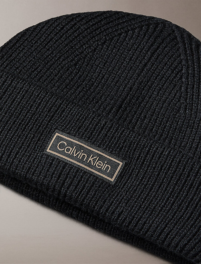 Calvin Klein Siyah Renkli Erkek Patch Chunky Bere