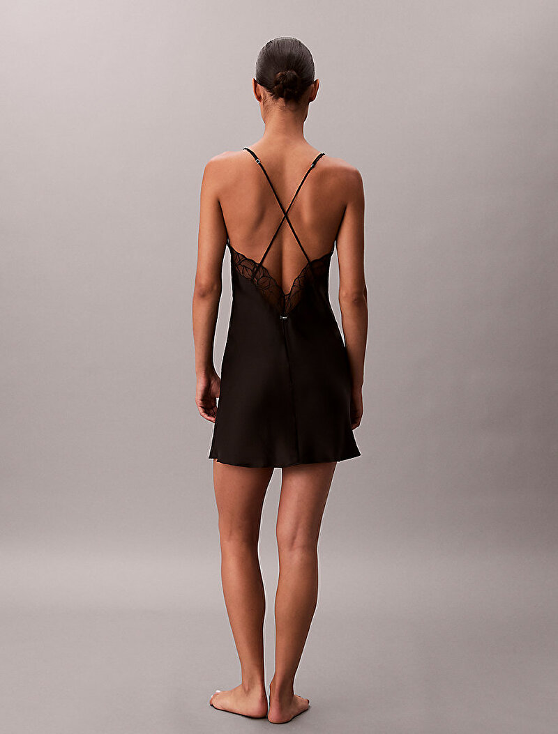 Calvin Klein Siyah Renkli Kadın Gecelik