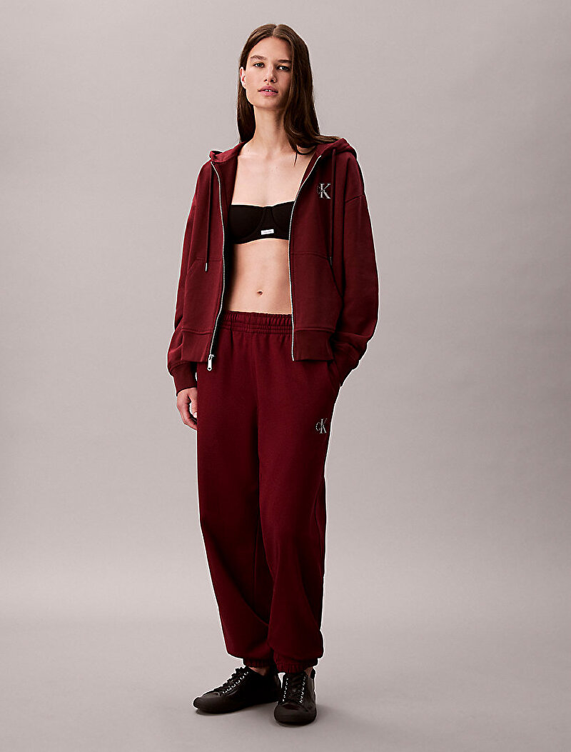 Calvin Klein Kırmızı Renkli Kadın Monologo Eşofman Altı